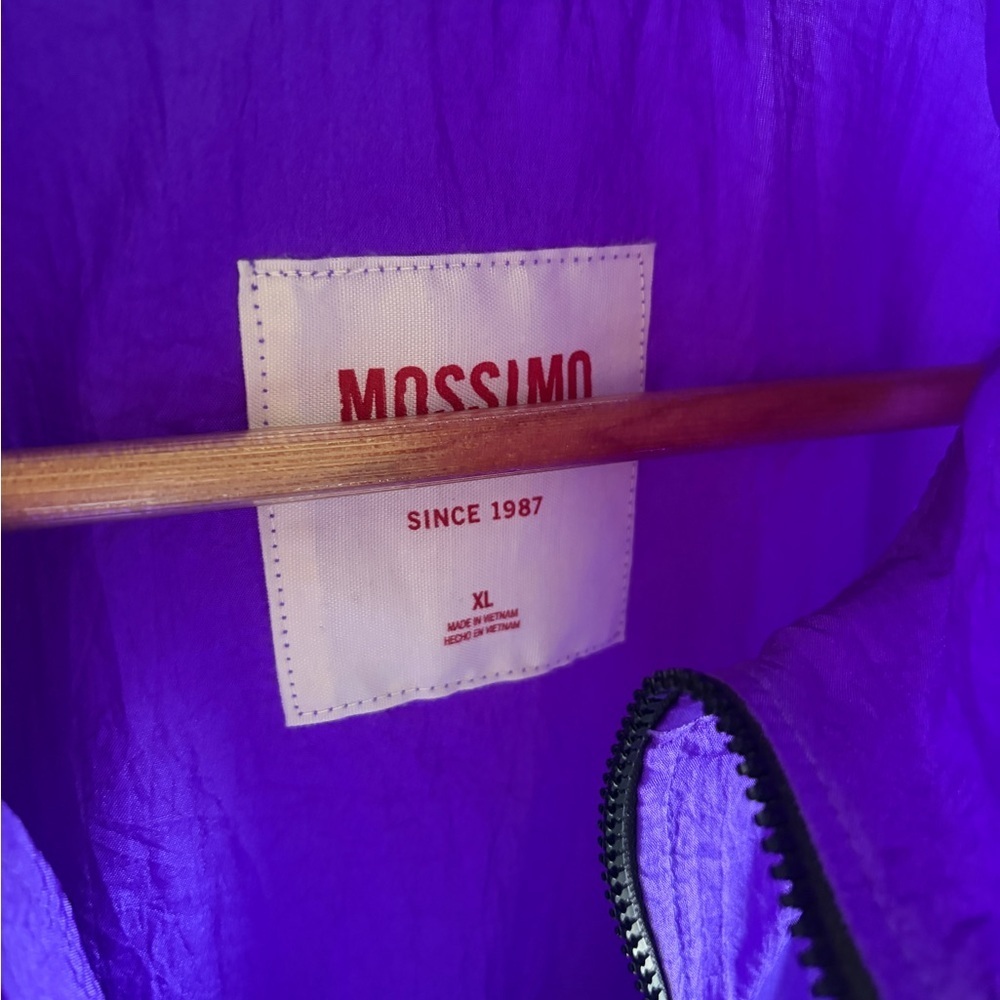 Excellent condition size XL Mossimo Purple Women's Windbreaker. Pockets. - Picture 2 of 9